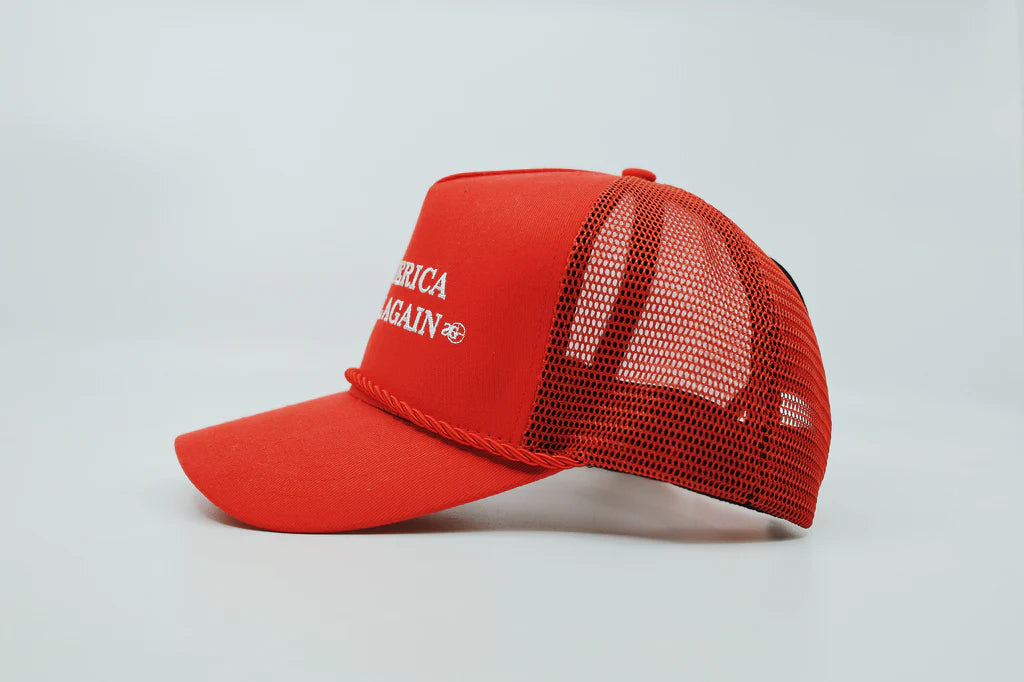 MAGA TRUCKER HAT (RED)