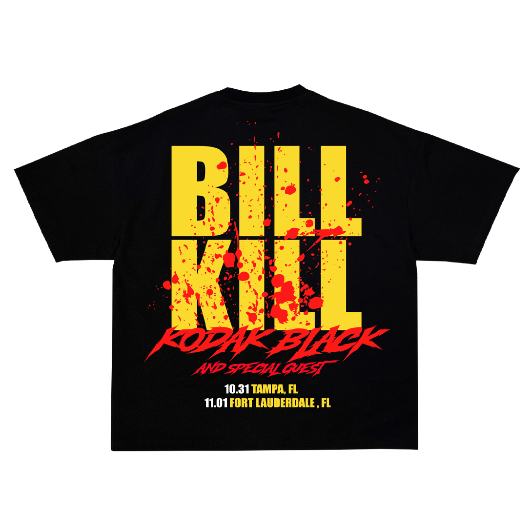 Halloween Bill Kill Tee Black