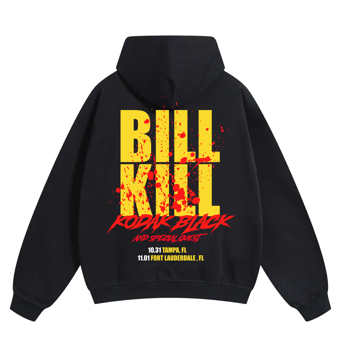 Halloween Bill Kill Hoodie Black