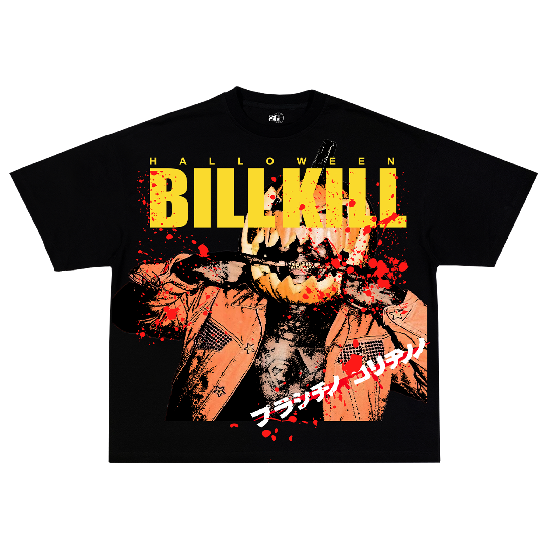Halloween Bill Kill Tee Black