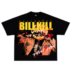 Halloween Bill Kill Tee Black
