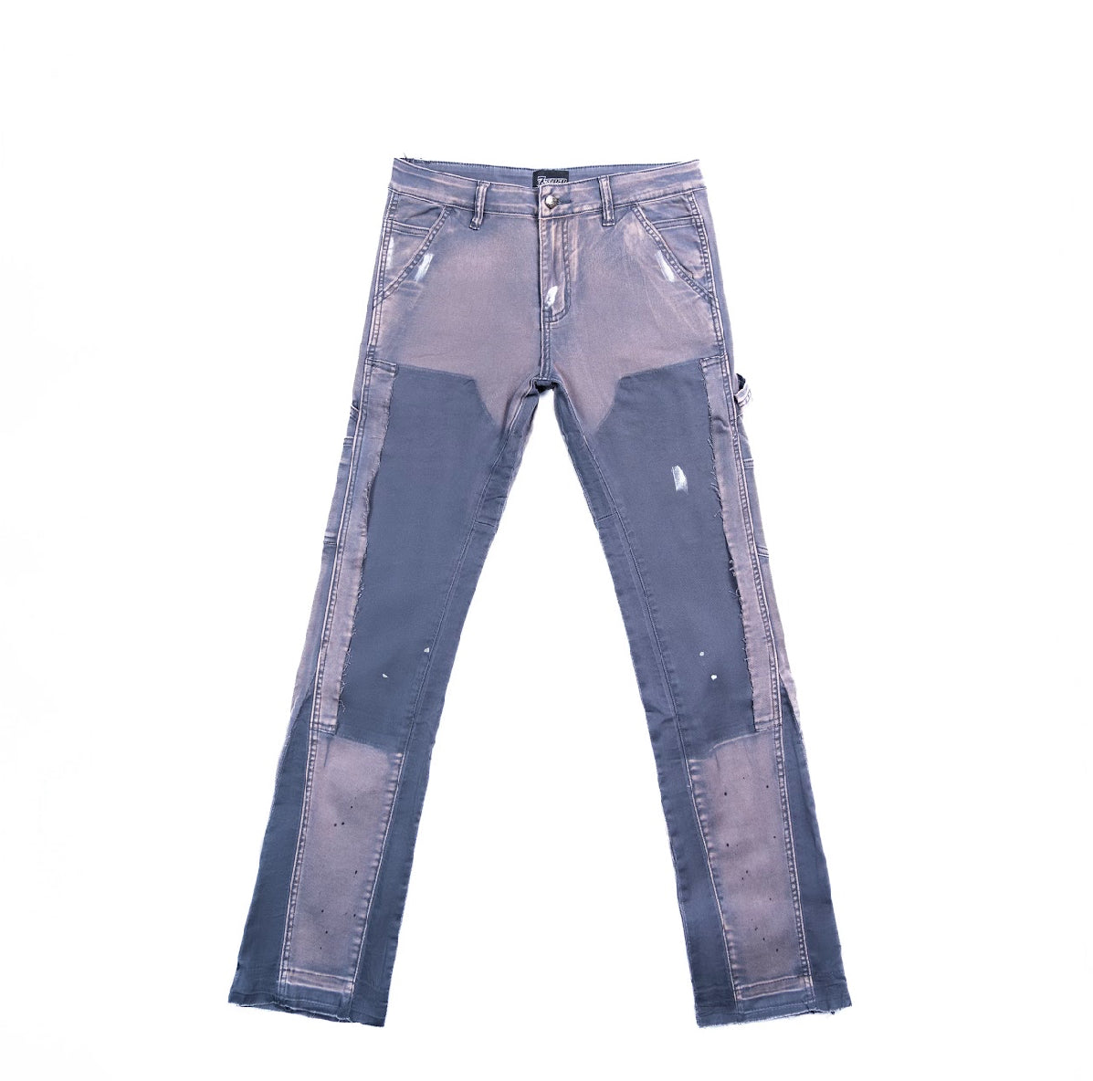 SG 777 Flare Jeans Grey/Pink
