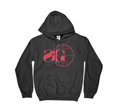 Sniper Gang Logo Black/Red Hoodie