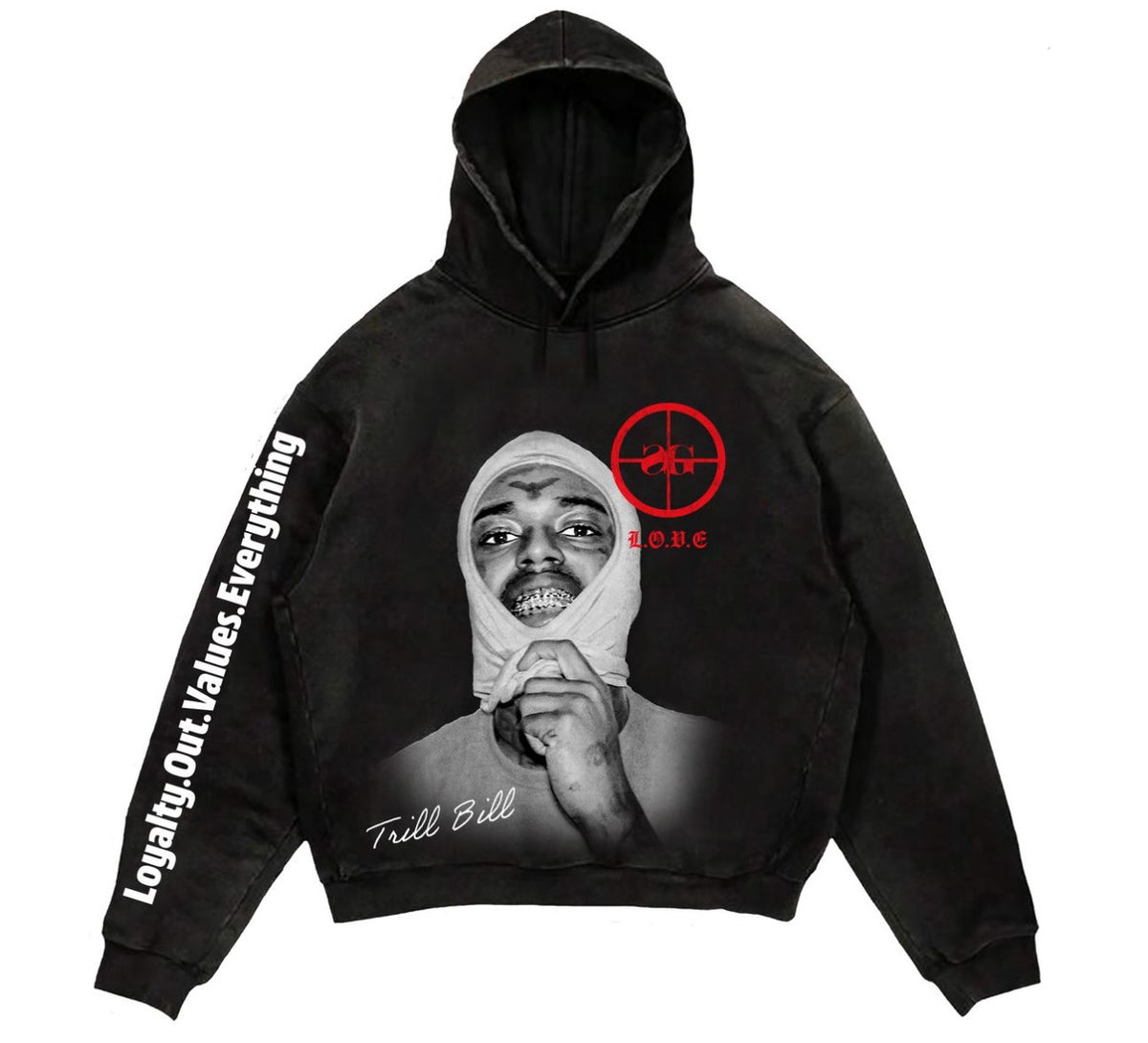 Kodak Love Black Hoodie