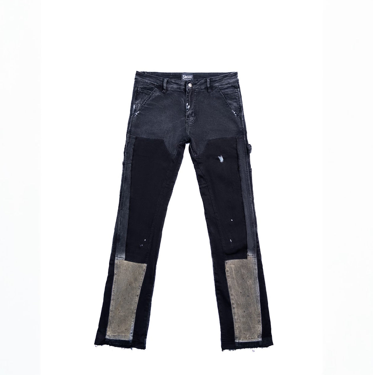 SG 777 Flare Jeans Black