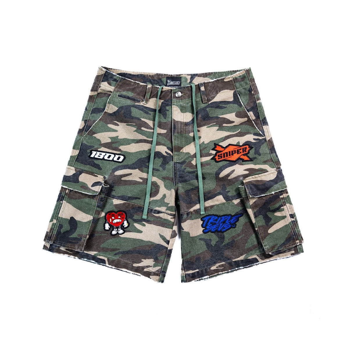 SG 777 Cargo Camo Shorts