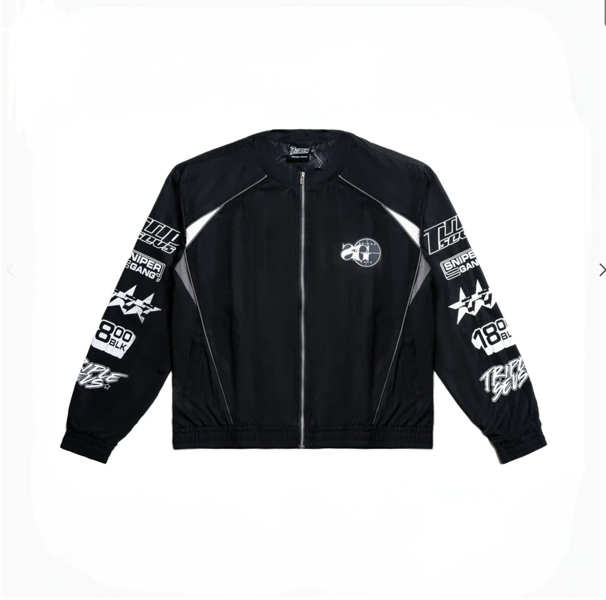SG 777 Black Tracksuit Jacket