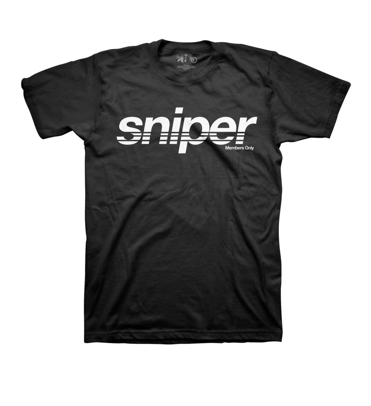 Sniper Members Only Tee Black