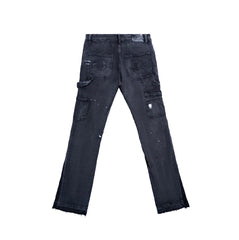 SG 777 Flare Jeans Black