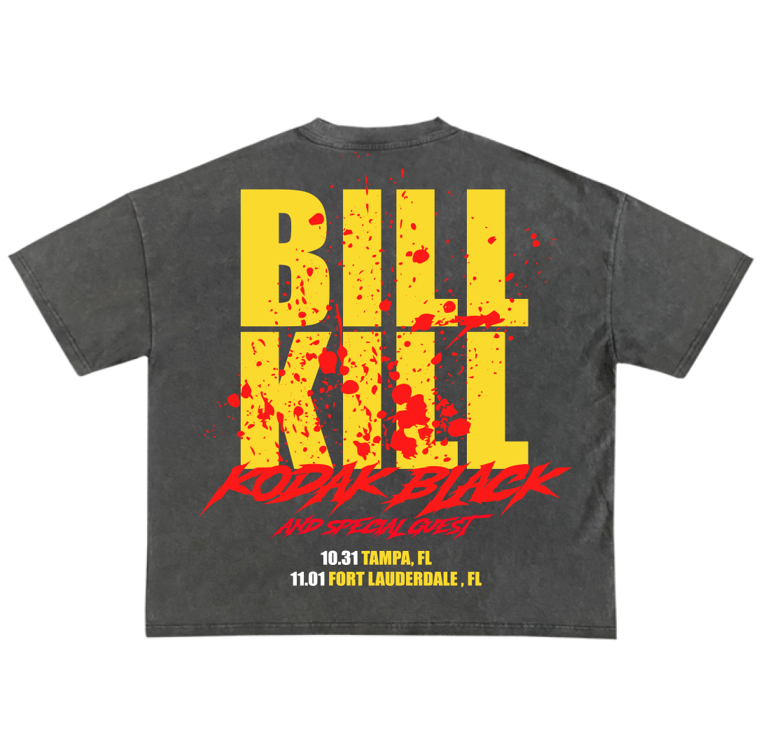 Halloween Bill Kill Tee GREY