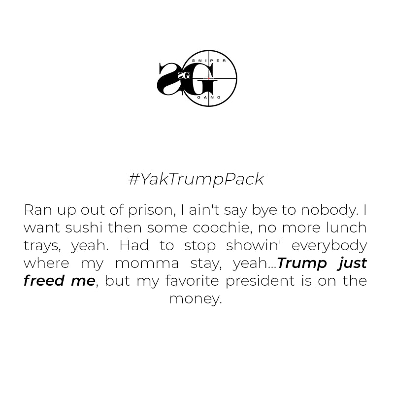 YAK TRUMP 24 TEE (WHITE)