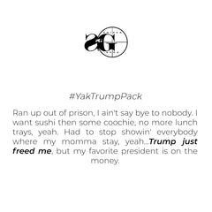 YAK TRUMP 24 TEE (WHITE)